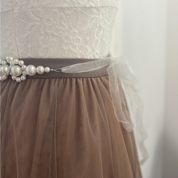 Elegant Pearl Beaded Belt - Picture 6 of 6